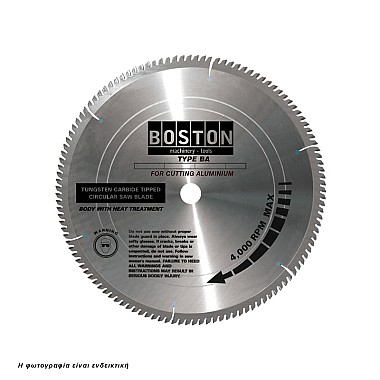 BOSTON: ΔΙΣΚΟΣ ΚΟΠΗΣ ΑΛΟΥΜΙΝΙΟΥ Φ210/30 mm - Ζ60